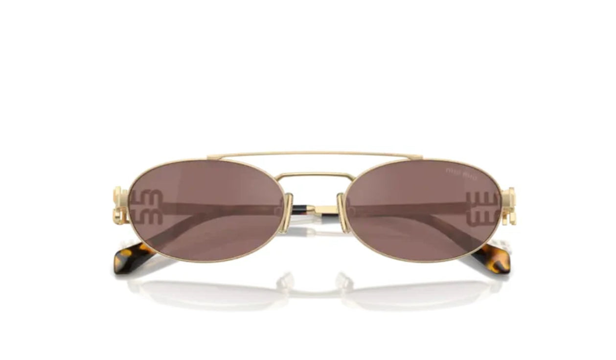 Miu Miu 54ZS ZVN70D - Oro pallido