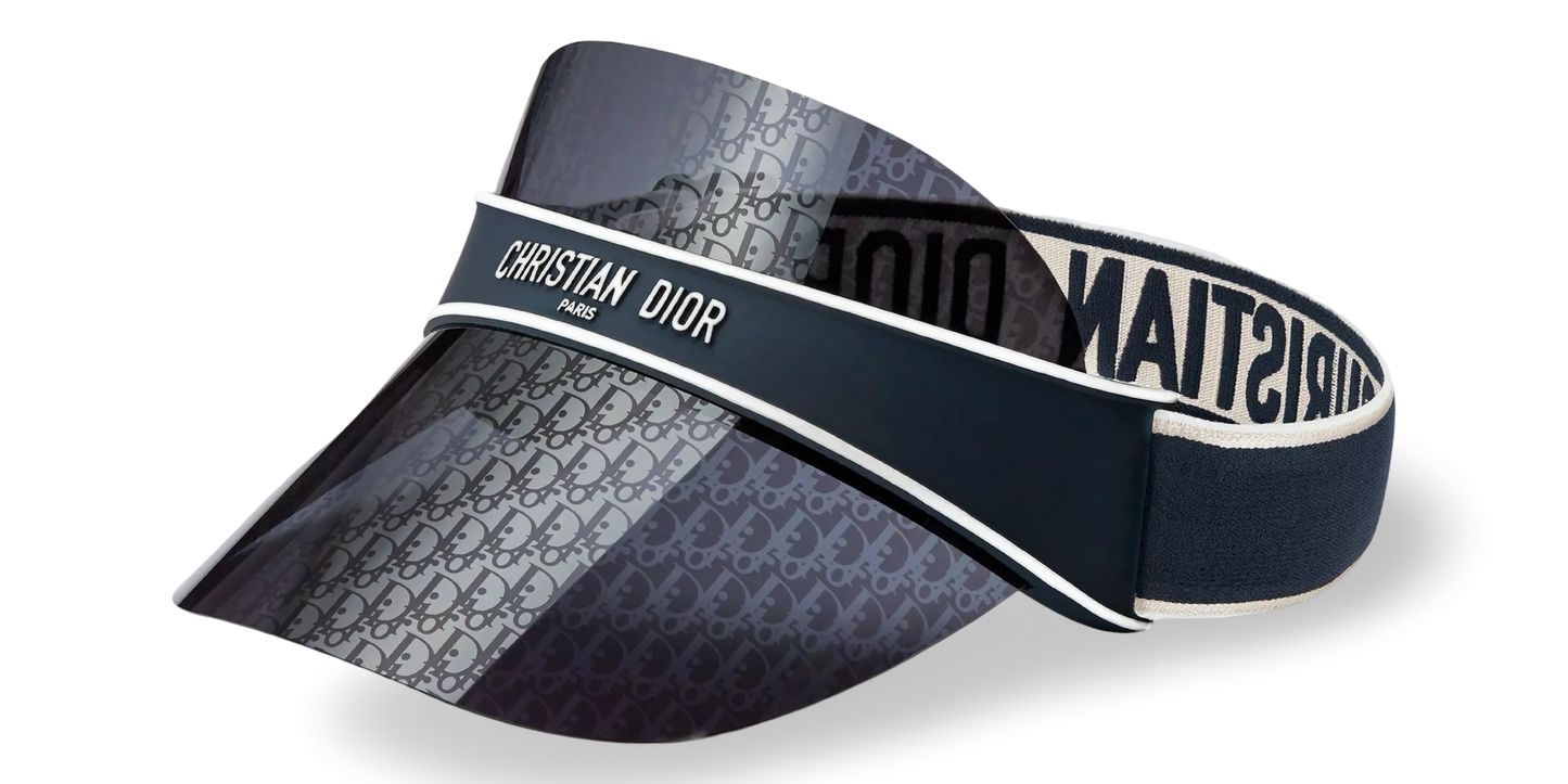 Dior Visiera Dior Oblique Blu
