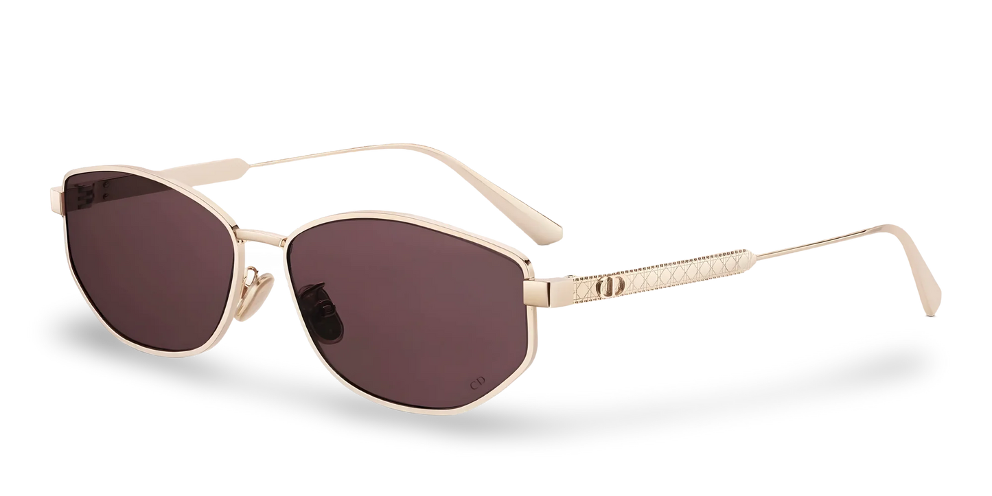 Dior Occhiali Da Sole Ovali Bordeaux
