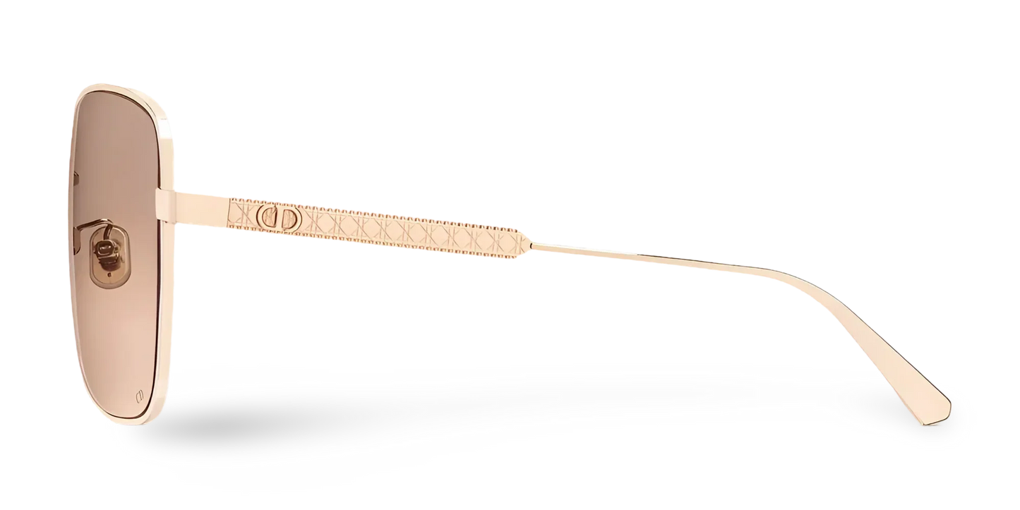 Dior Occhiali Da Sole Squadrati Oro
