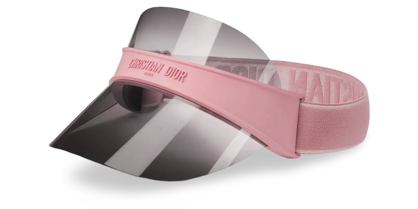 Dior Visiera Sfumata dal Rosa al Grigio