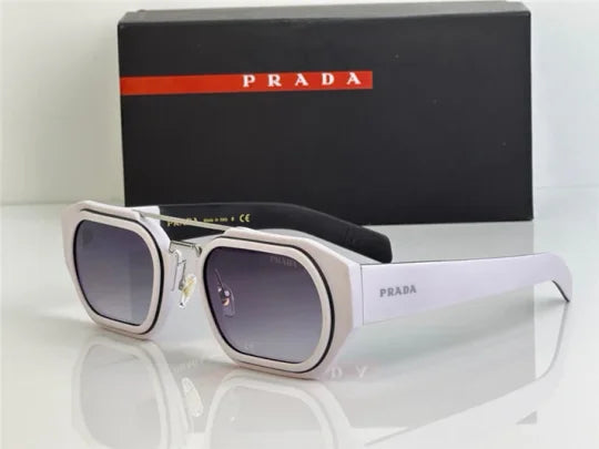 PRADA 01WS/03L5S0 Acetate Sunglasses Bold design Unisex