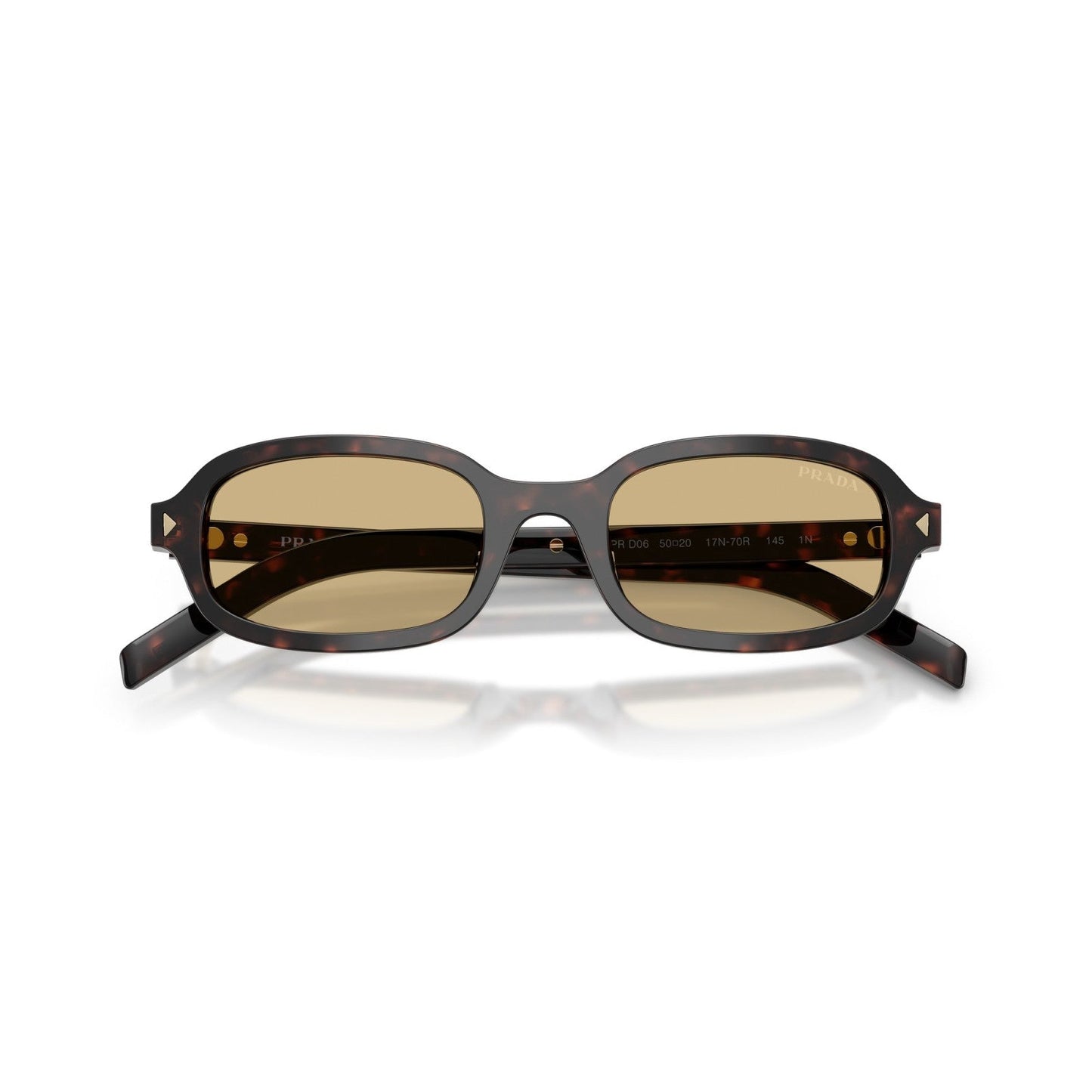 Prada PR D06S - 17N70R Tartaruga Delle Radici | Occhiale Da Sole Donna
