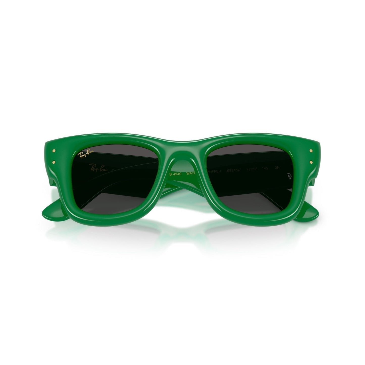 Ray-Ban RB 4940 Wayfarer Puffer 683487 Verde | Occhiale Da Sole Unisex