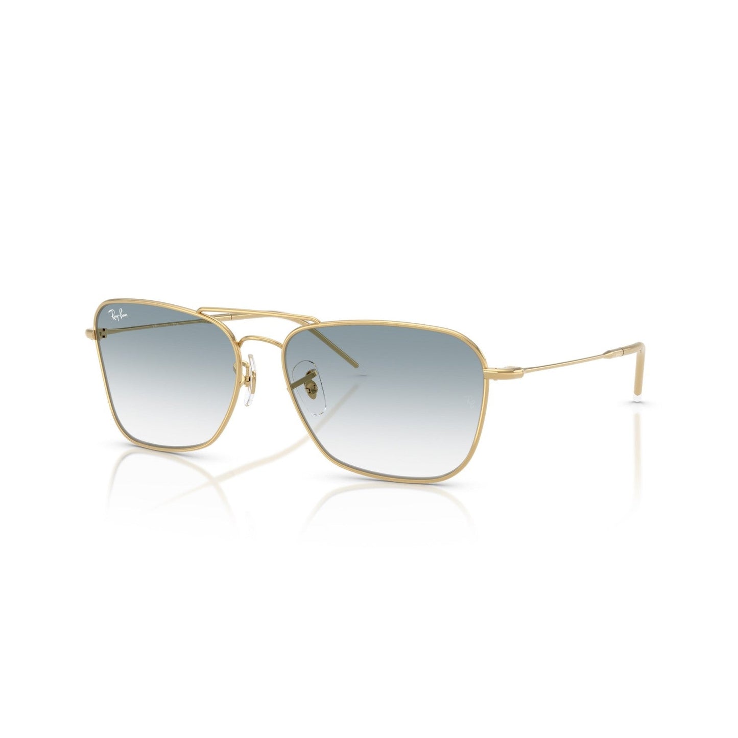 Ray-Ban RB R0102S Caravan Reverse 004/GA Canna Di Fucile | Occhiale Da Sole Unisex