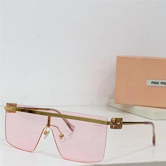 Miu Miu MU50ZS Gold-Black Frame XXL-141mm Women's Sunglasses