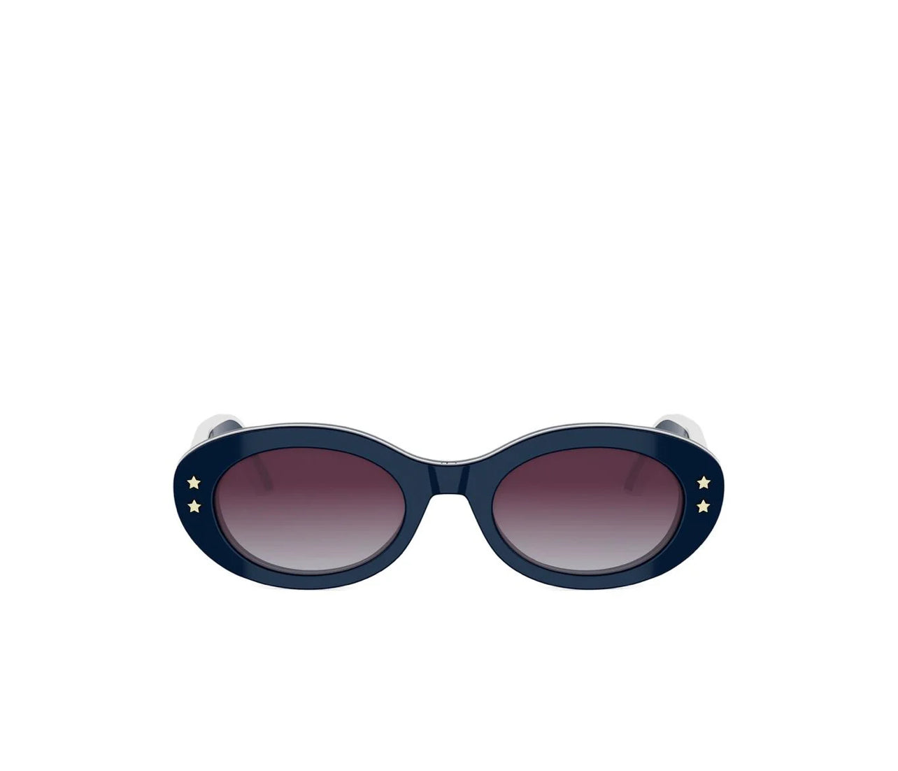 Dior Occhiali Da Sole Ovali Blu