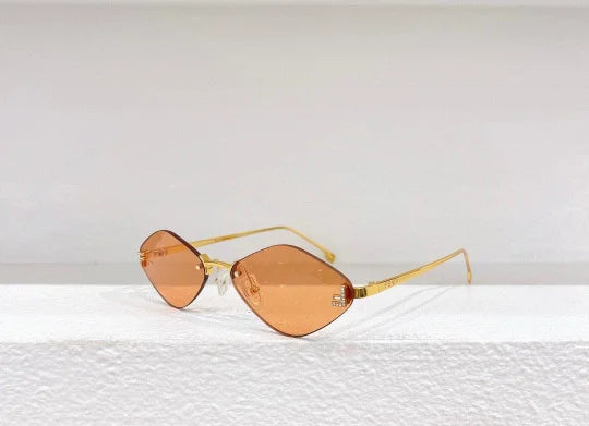 Fendi First FE6082US sunglasses in metal oval shape Women's