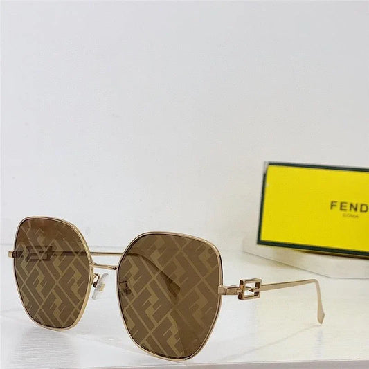 Fendi Baguette Butterfly Ff-lens Metal FE40013U.e Sunglasses