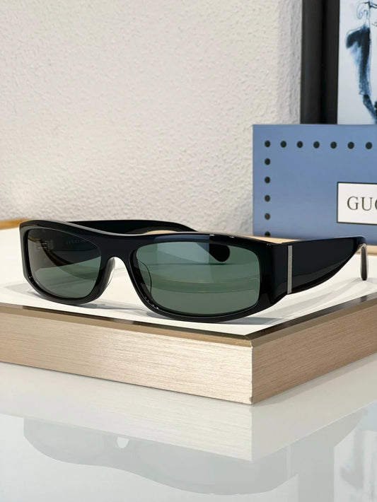 Gucci Men's GG1492S Plastic Rectangle Sunglasses