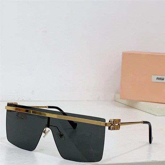 Miu Miu MU50ZS Gold-Black Frame XXL-141mm Women's Sunglasses