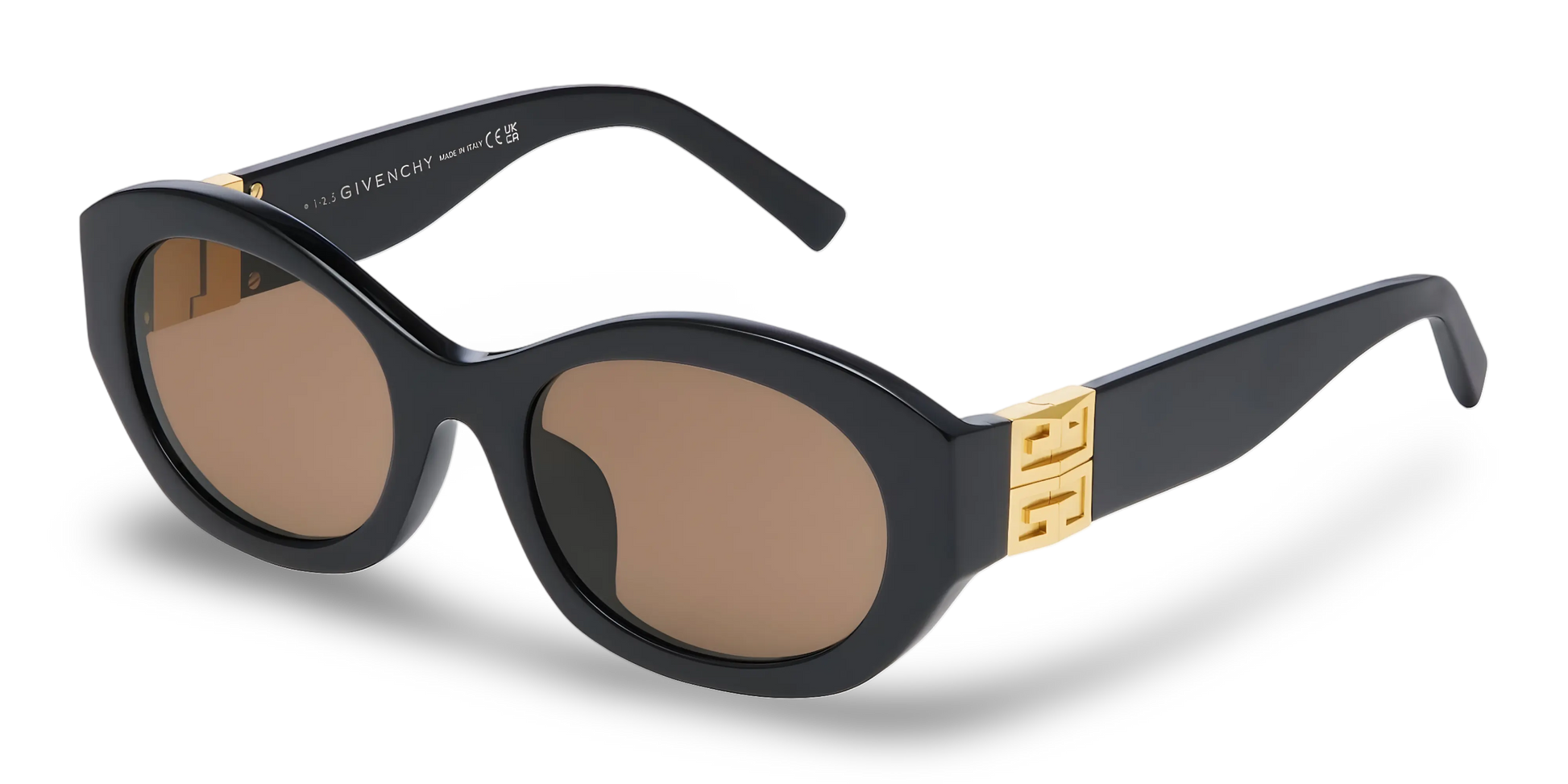 GIVENCHY Occhiali Da Sole Ovali Neri