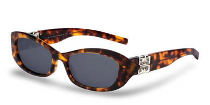 GIVENCHY Occhiali Da Sole a Farfalla Marroni Effetto Tartarugato