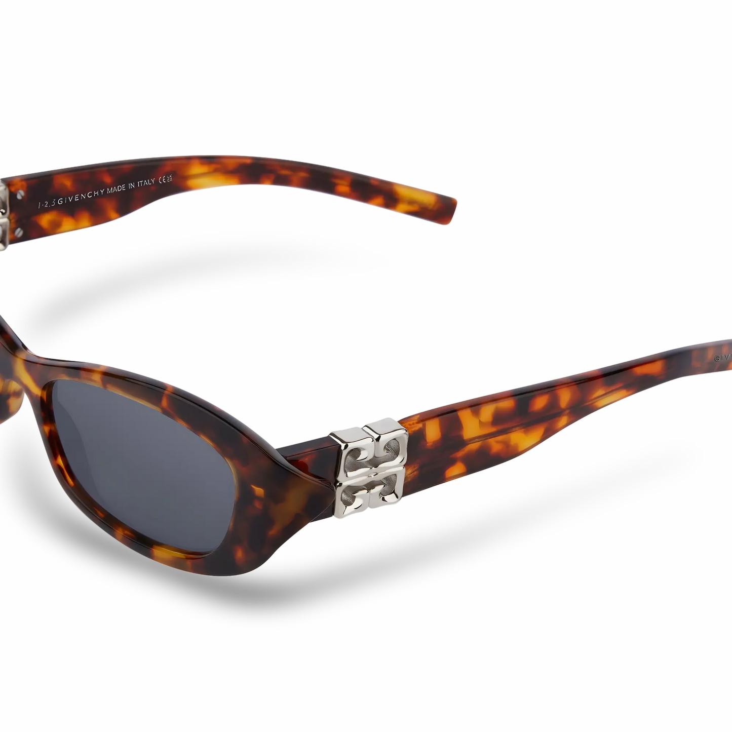 GIVENCHY Occhiali Da Sole a Farfalla Marroni Effetto Tartarugato