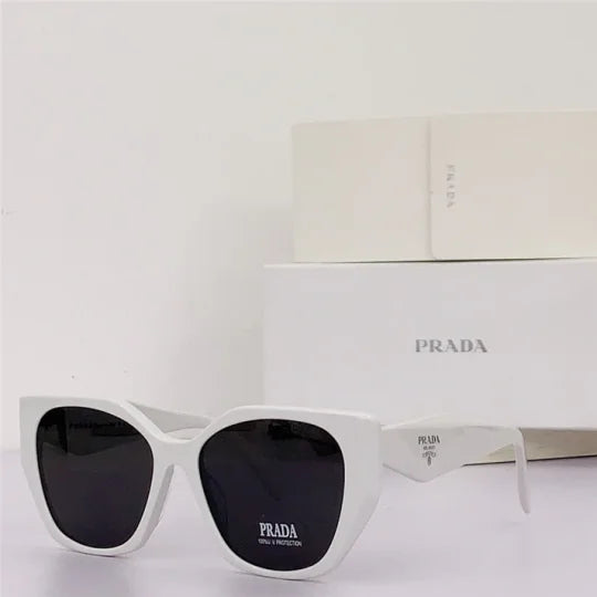 Prada PR 19ZS Oval Round Sunglasses
