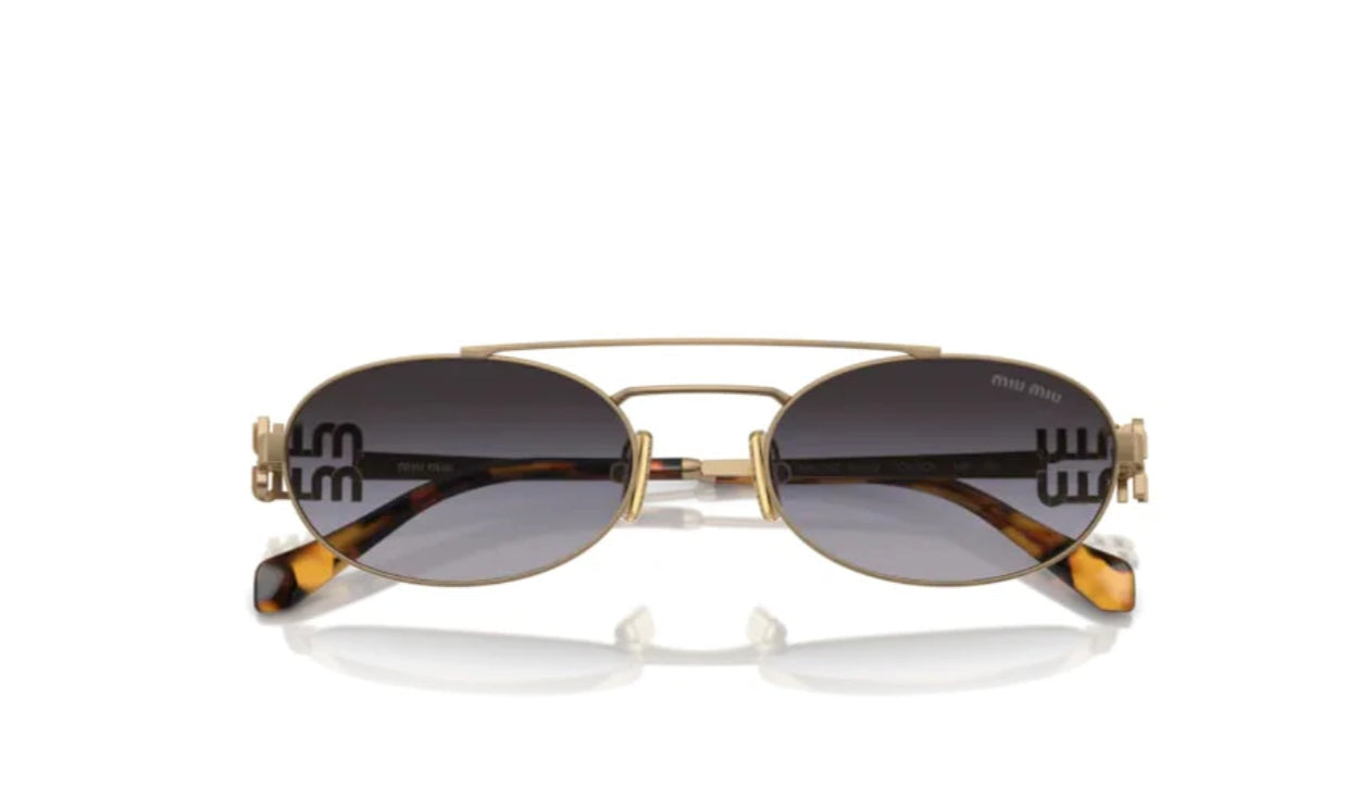 Miu Miu  54ZS 7OE5D1 - Oro antico