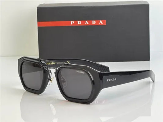 PRADA 01WS/03L5S0 Acetate Sunglasses Bold design Unisex