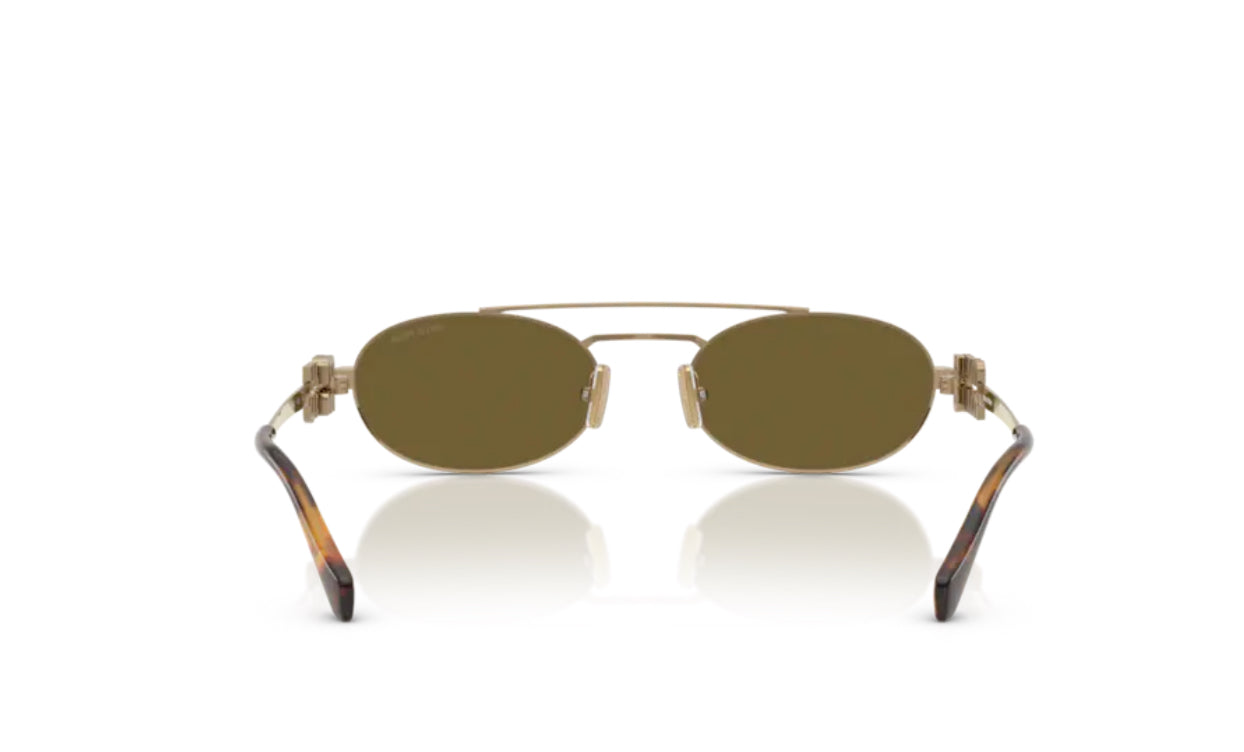 Miu Miu 54ZS 7OE09Z - Oro ottone