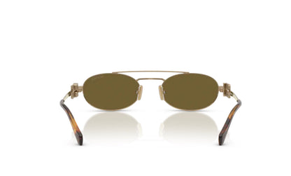 Miu Miu 54ZS 7OE09Z - Oro ottone