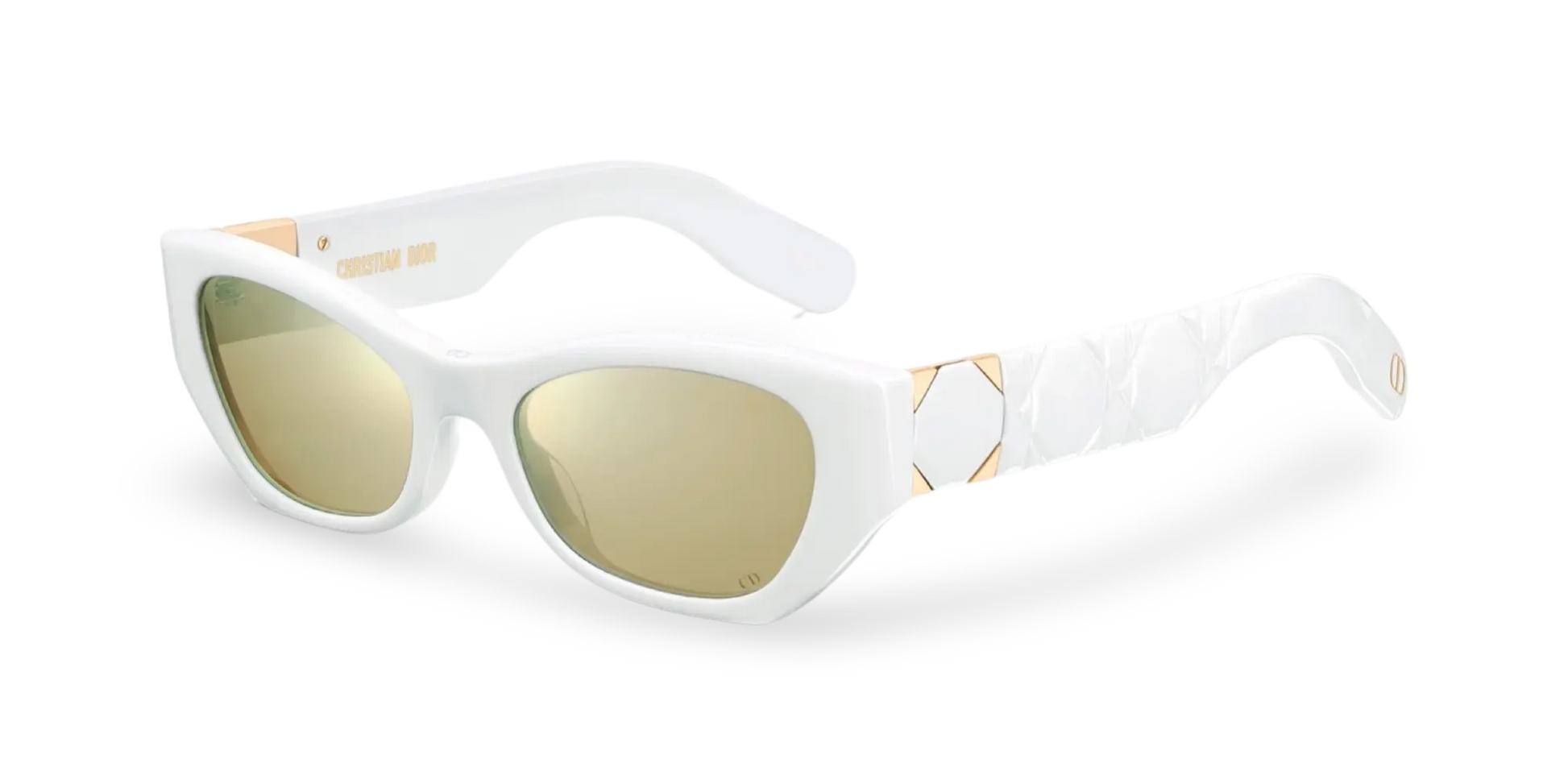 Dior Occhiali Da Sole a Farfalla Bianchi