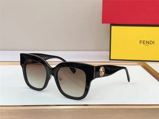 Fendi Black F is Fendi FF 0359/G/S Oversize Sunglasses