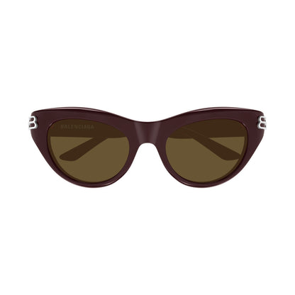 Balenciaga BB0466S - 004 Burgundy | Occhiale Da Sole Donna