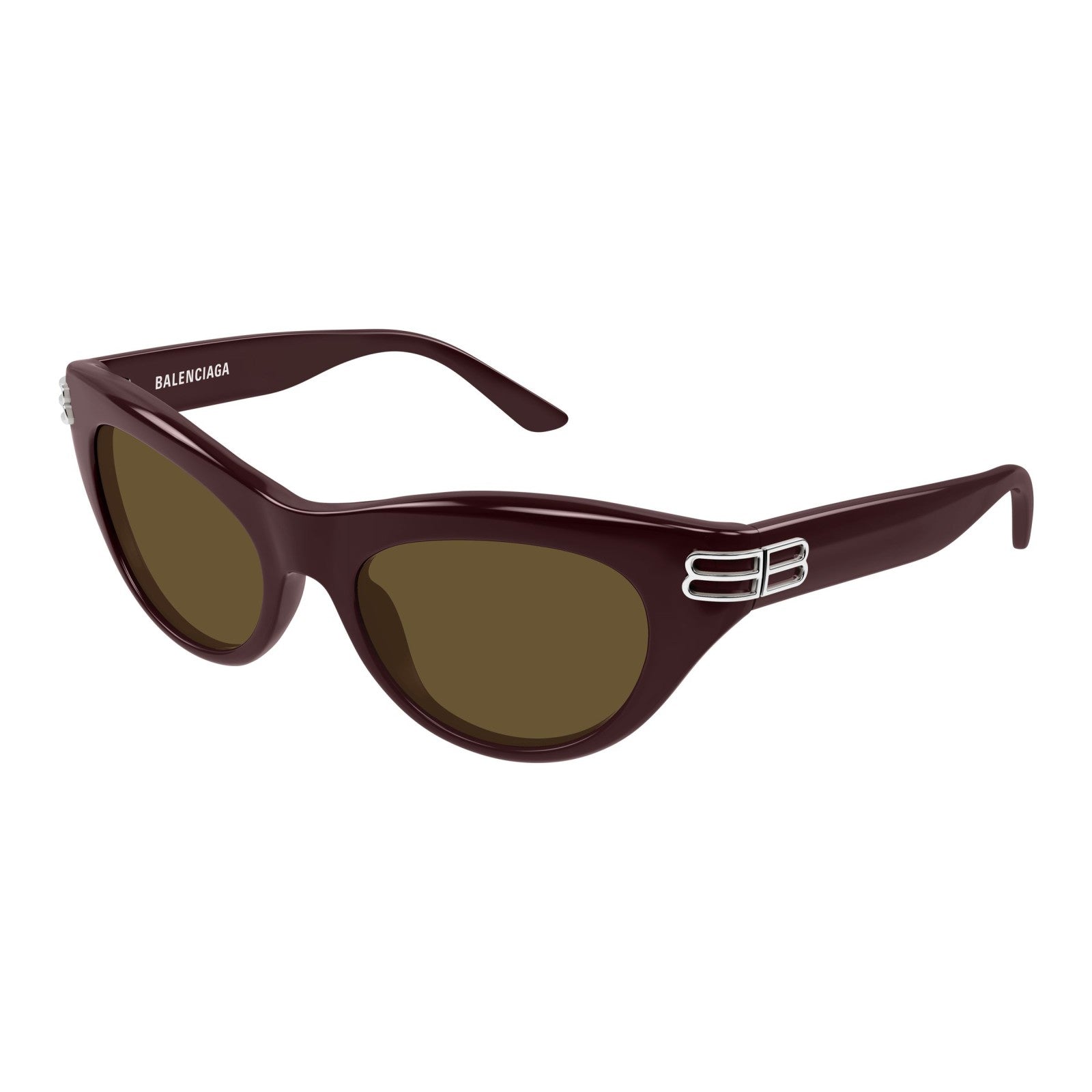 Balenciaga BB0466S - 004 Burgundy | Occhiale Da Sole Donna