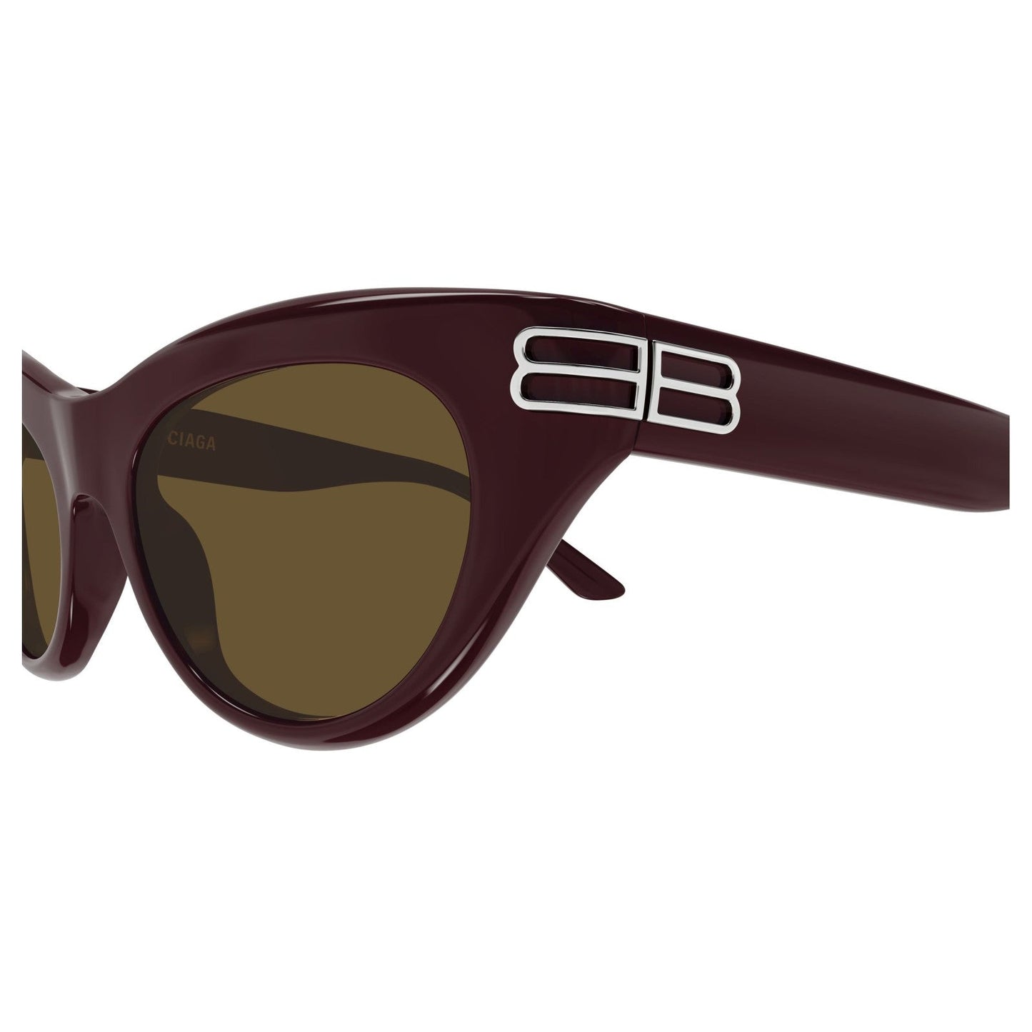 Balenciaga BB0466S - 004 Burgundy | Occhiale Da Sole Donna