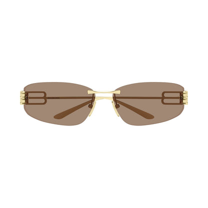Balenciaga BB0484S - 004 Gold | Occhiale Da Sole Donna