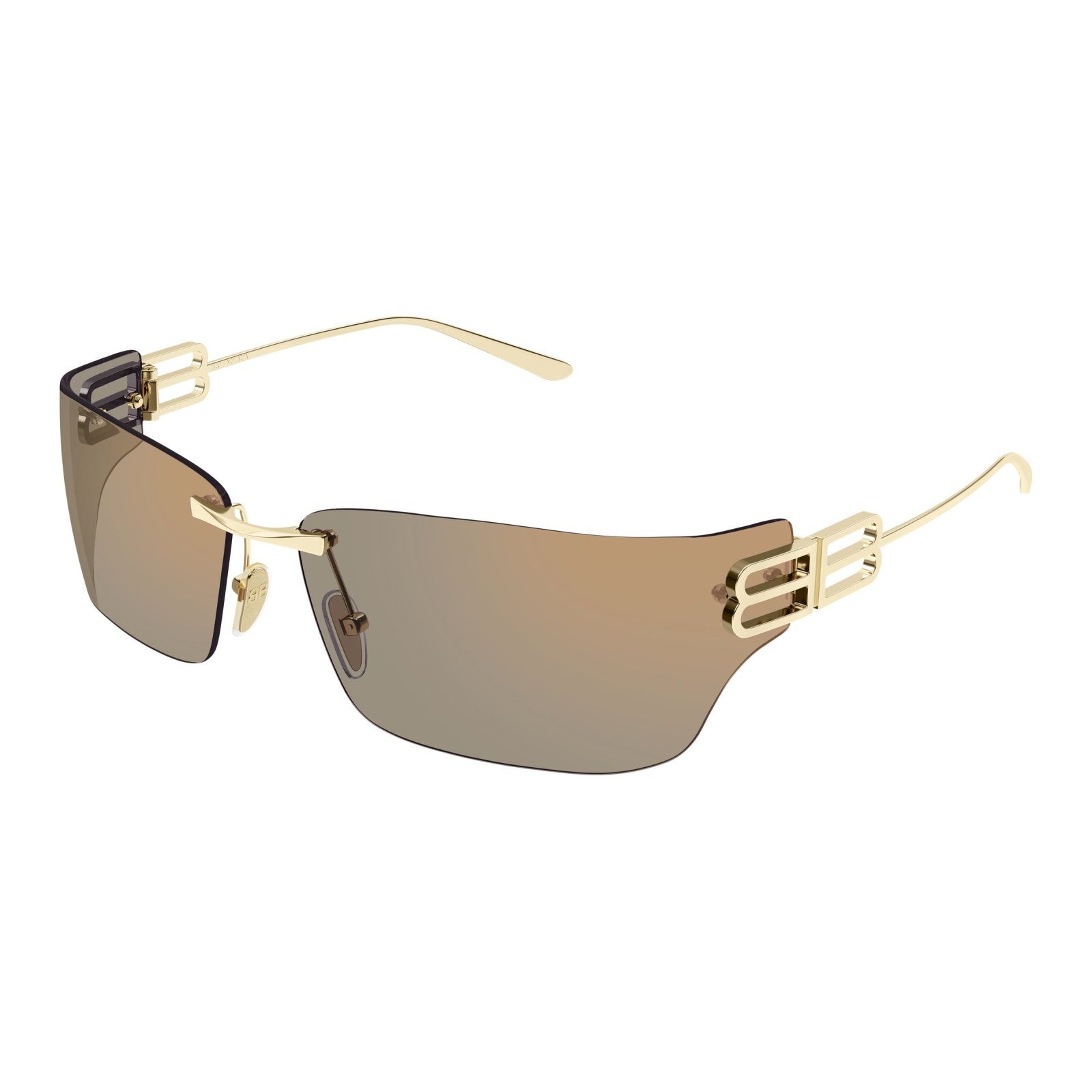 Balenciaga BB0485SA - 002 Gold | Occhiale Da Sole Unisex