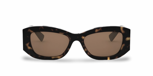 GIVENCHY Occhiali Da Sole Geometrici Marroni Effetto Tartarugato