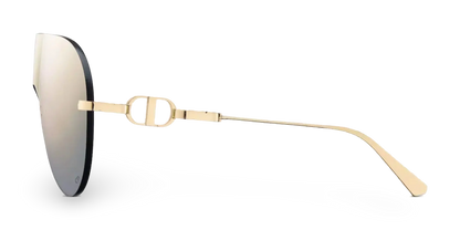 Dior Occhiali Da Sole a Mascherina Oro
