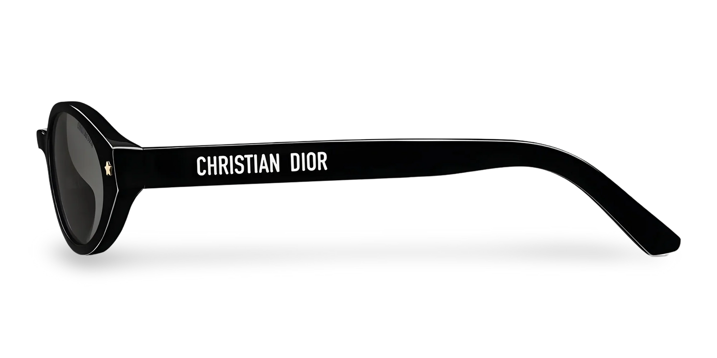 Dior Occhiali Da Sole Ovali Neri