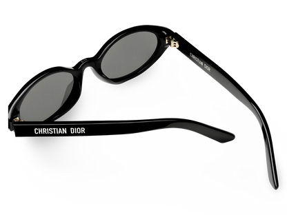 Dior Occhiali Da Sole Ovali Neri