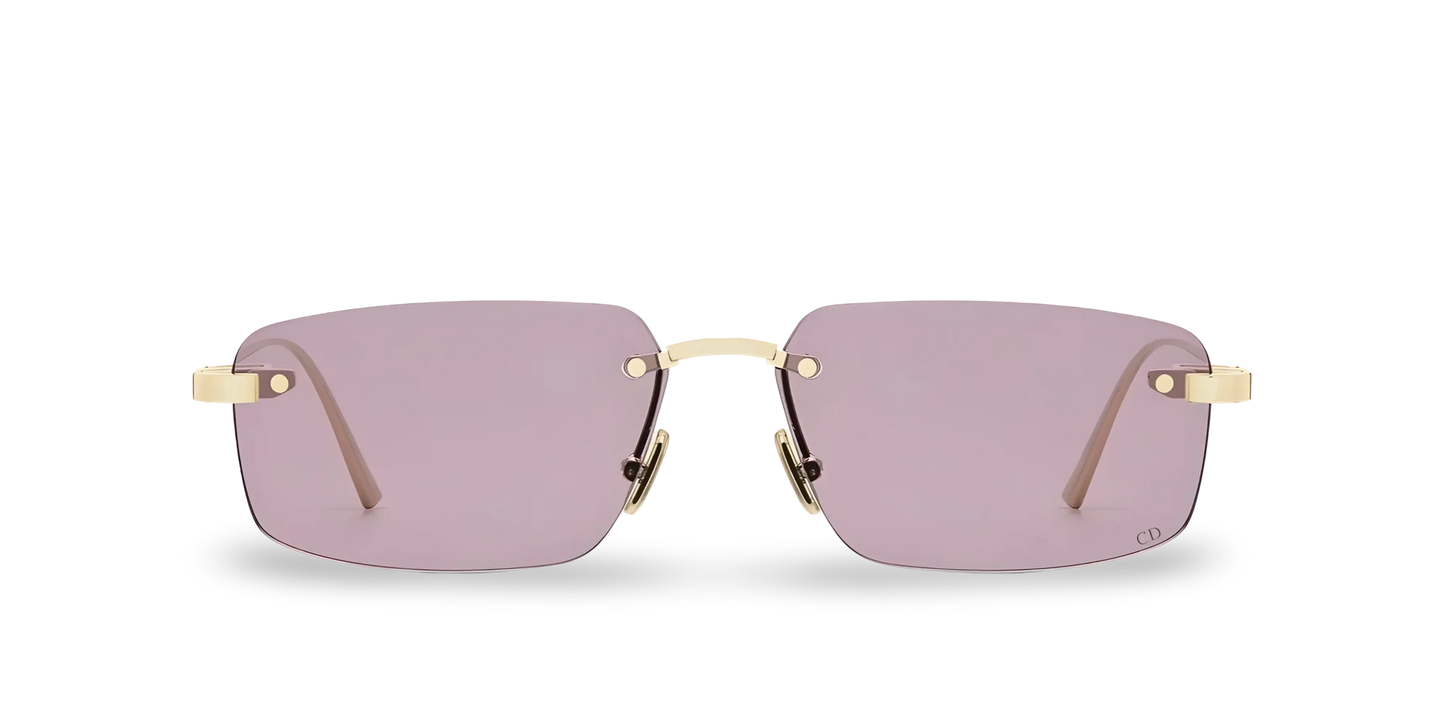 Dior Occhiali Da Sole Rettangolari Lilla
