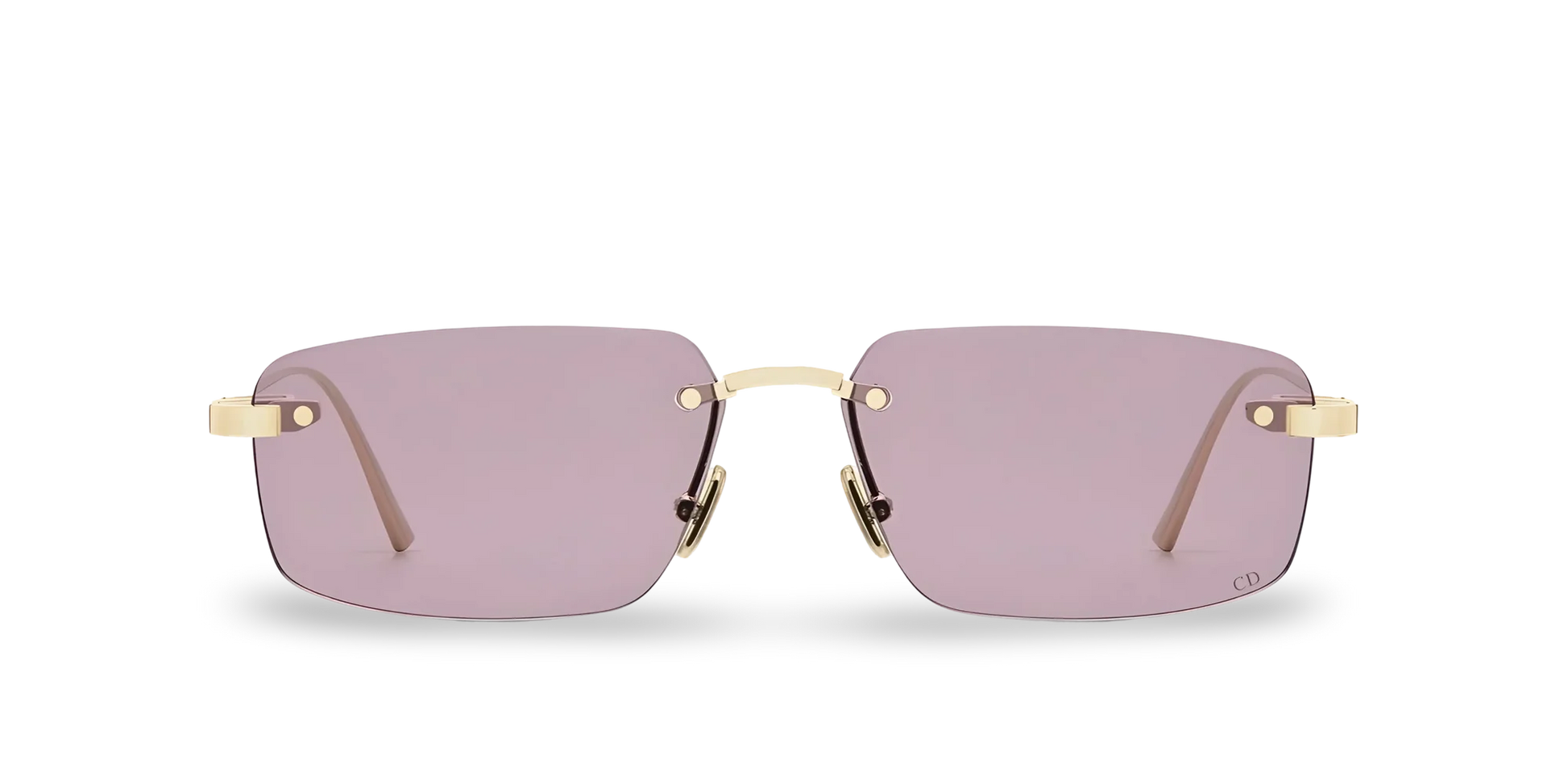Dior Occhiali Da Sole Rettangolari Lilla