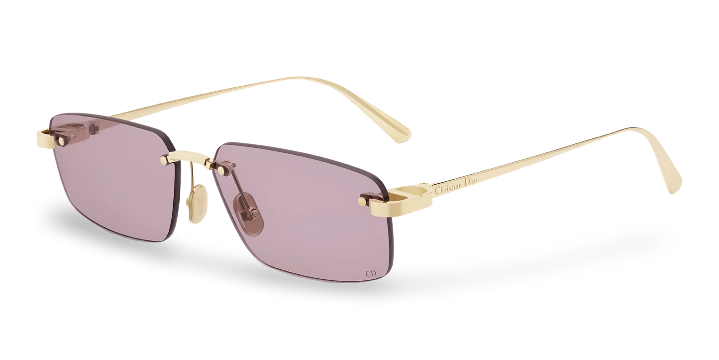 Dior Occhiali Da Sole Rettangolari Lilla