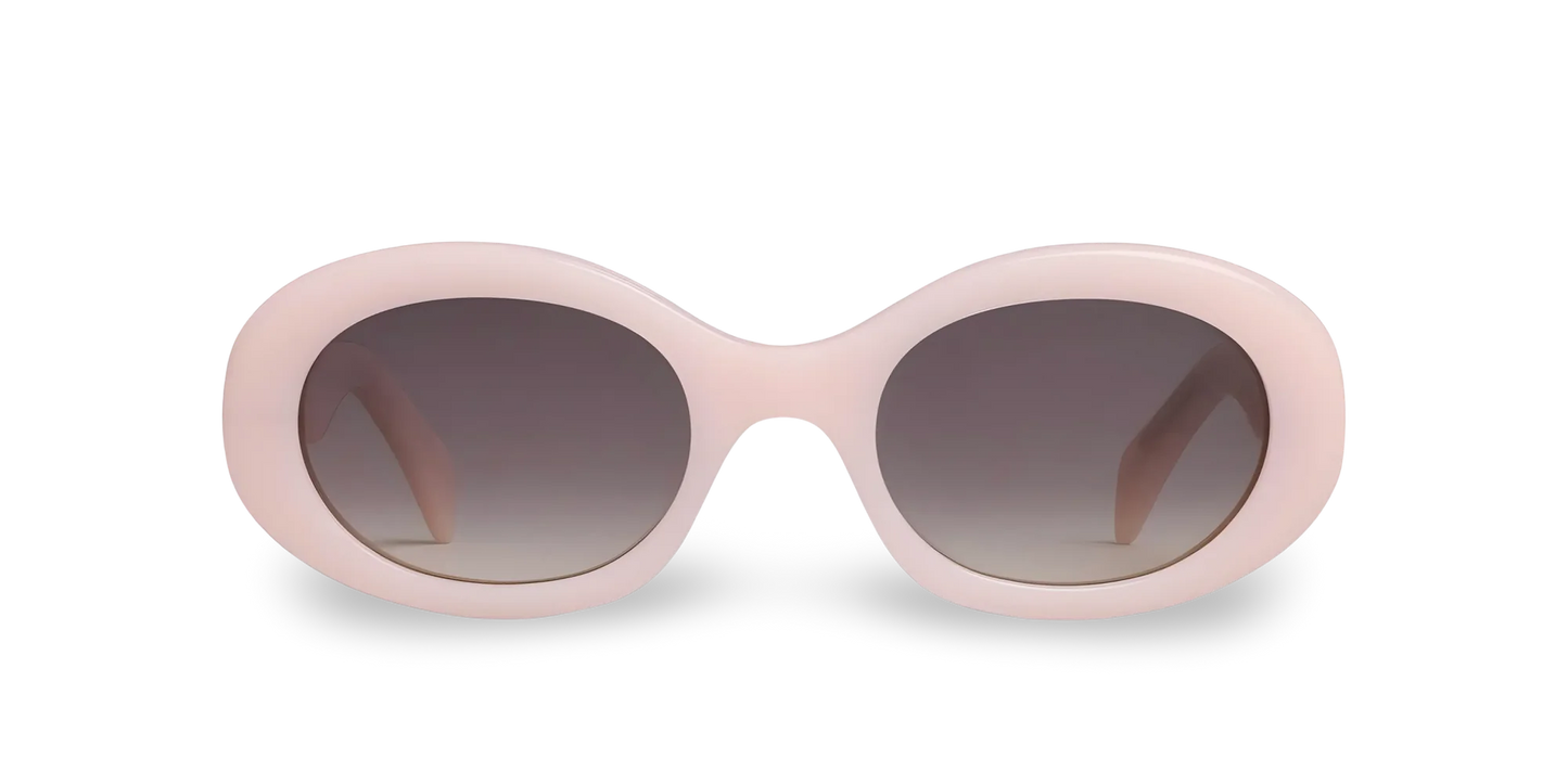 Celine Occhiali Da Sole Ovali Rosa