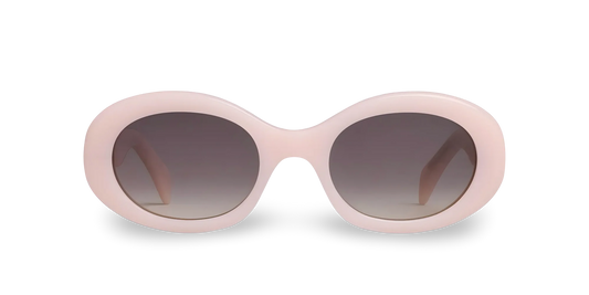 Celine Occhiali Da Sole Ovali Rosa