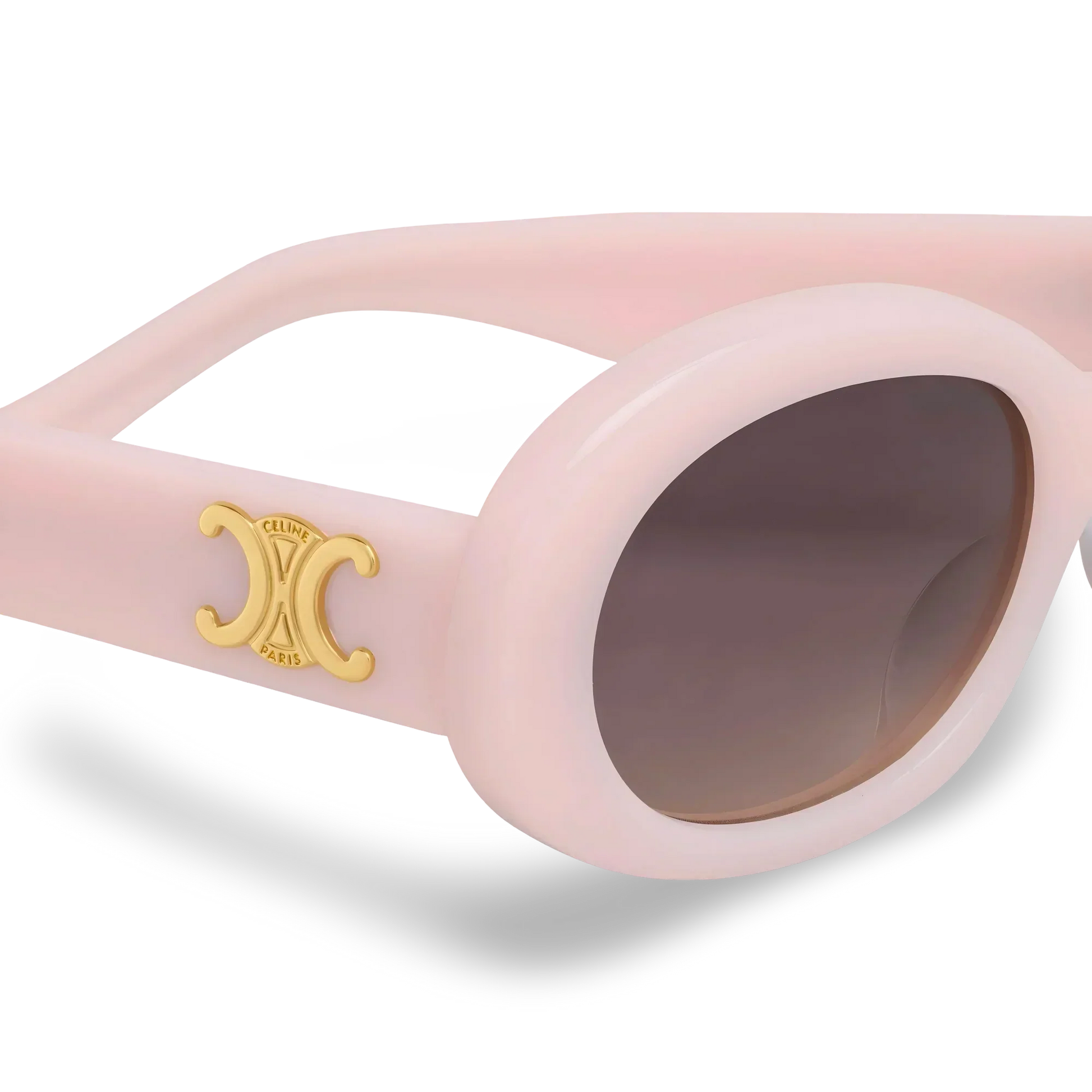 Celine Occhiali Da Sole Ovali Rosa