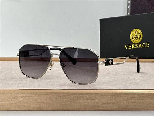 Versace VE1287 59mm Pilot Unisex Sunglasses