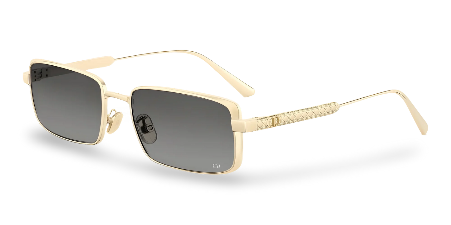 Dior Occhiali Da Sole Ovali Rettangolari con Lenti Sfumate Grigie