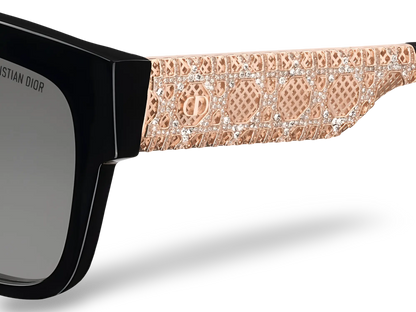Dior Occhiali Da Sole Squadrati Neri