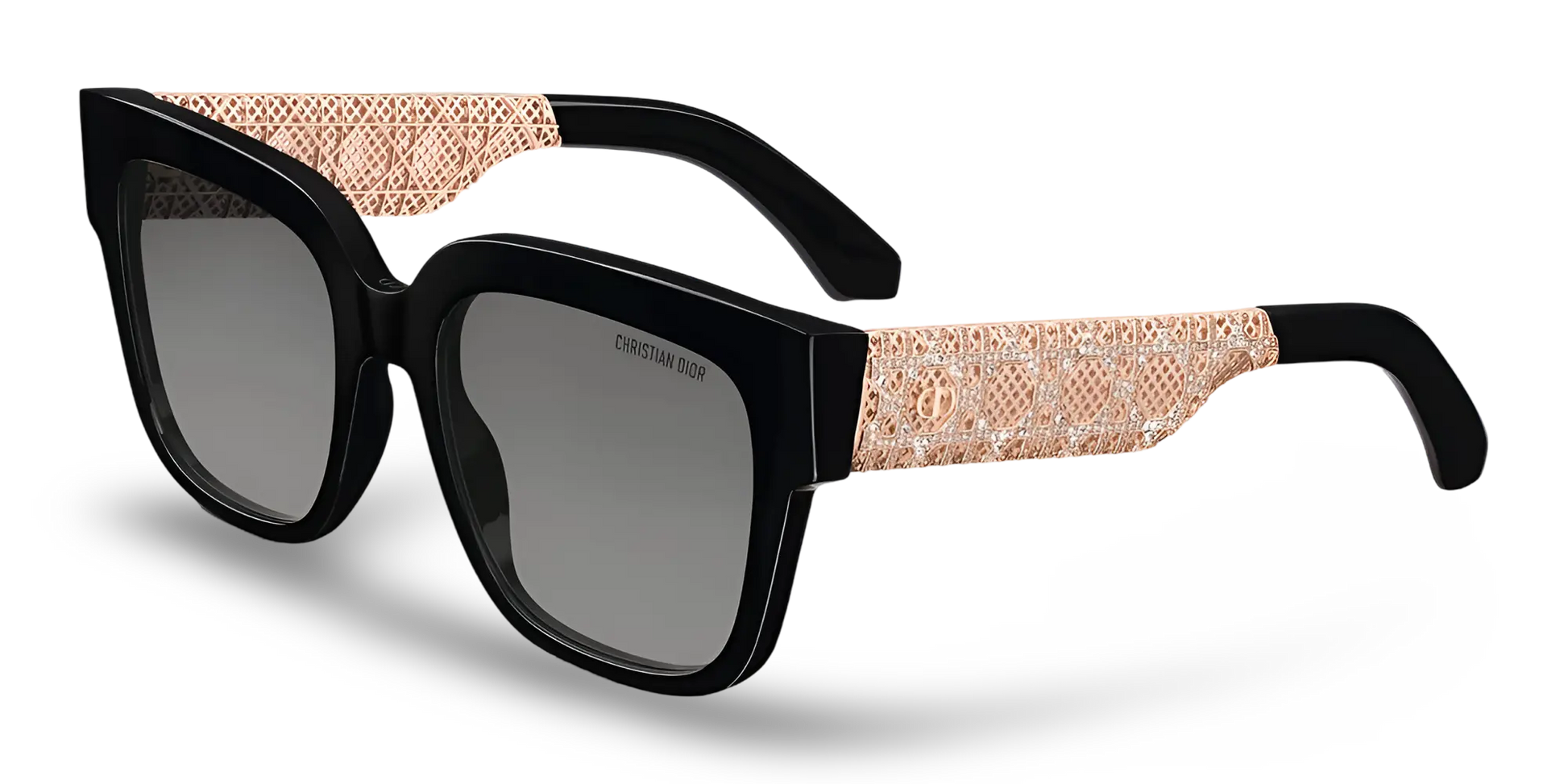 Dior Occhiali Da Sole Squadrati Neri