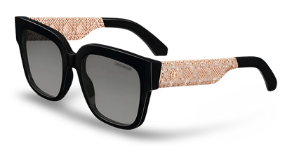 Dior Occhiali Da Sole Squadrati Neri