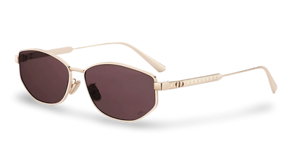 Dior Occhiali Da Sole Ovali Bordeaux