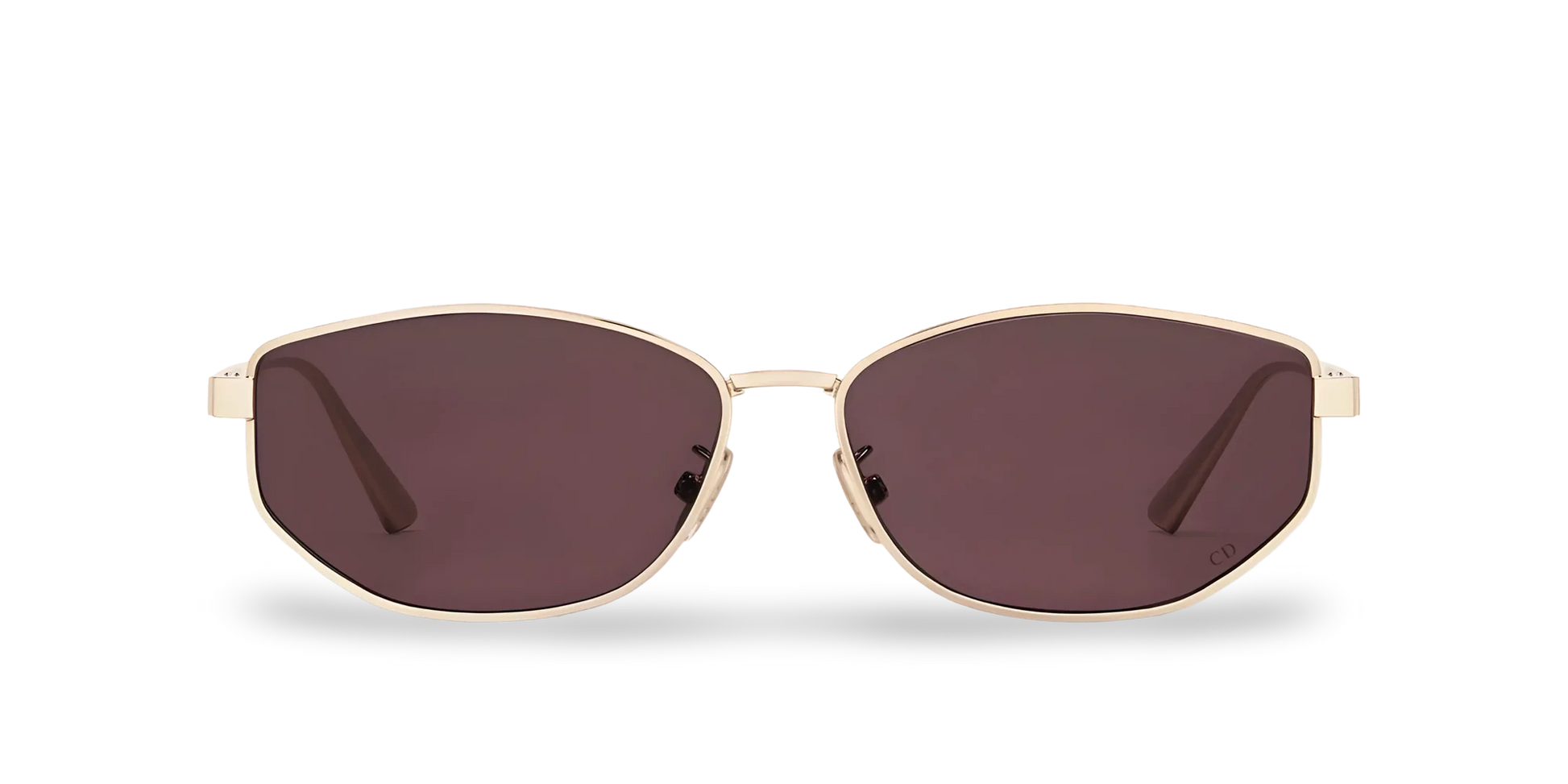 Dior Occhiali Da Sole Ovali Bordeaux