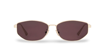 Dior Occhiali Da Sole Ovali Bordeaux