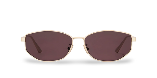 Dior Occhiali Da Sole Ovali Bordeaux