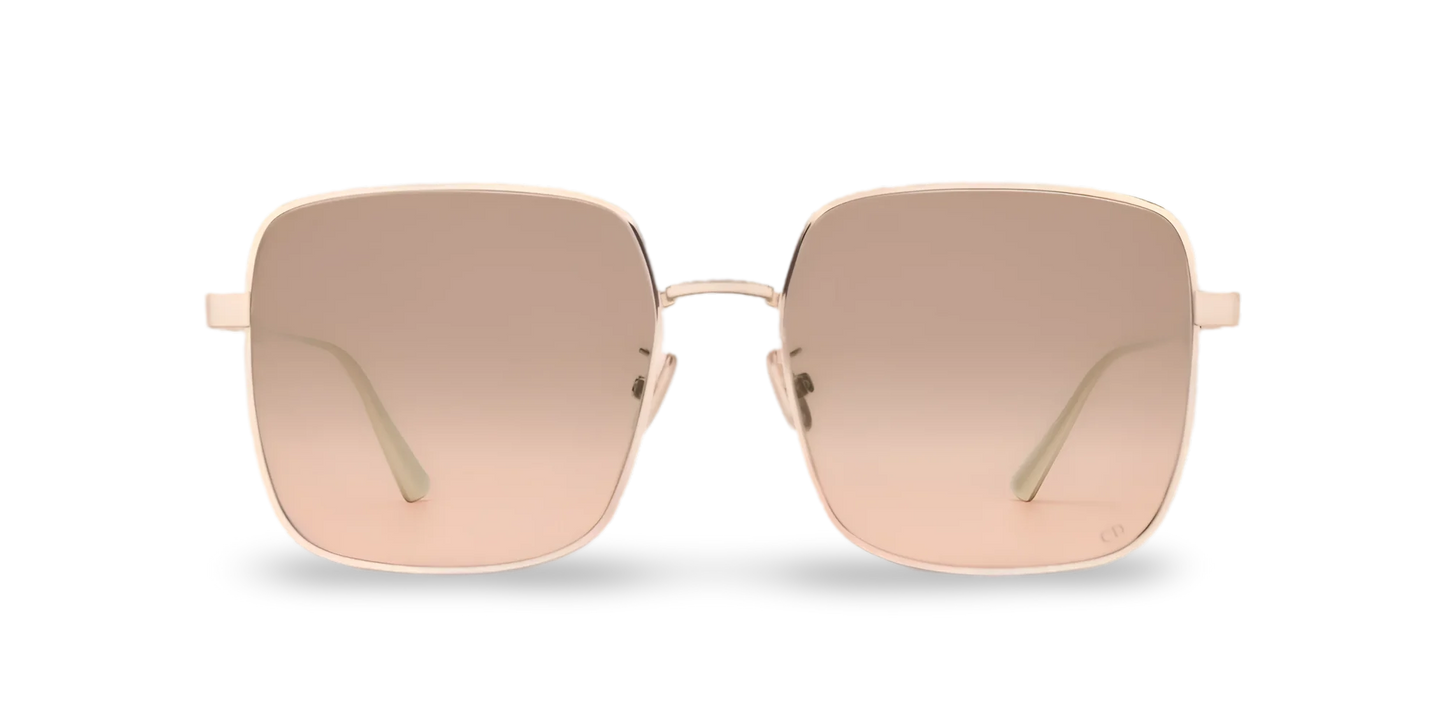 Dior Occhiali Da Sole Squadrati Oro